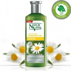Интензивен успокояващ шампоан с екстракт от лайка – Natur Vital